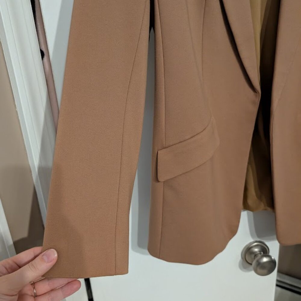 Express Columnist Open Front Peak Lapel Boyfriend… - image 4